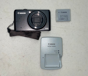 Canon PowerShot S90 10MP Digital Camera with 3.8x Wide Angle Optical Image Stabilized Zoom and 3-Inch LCD