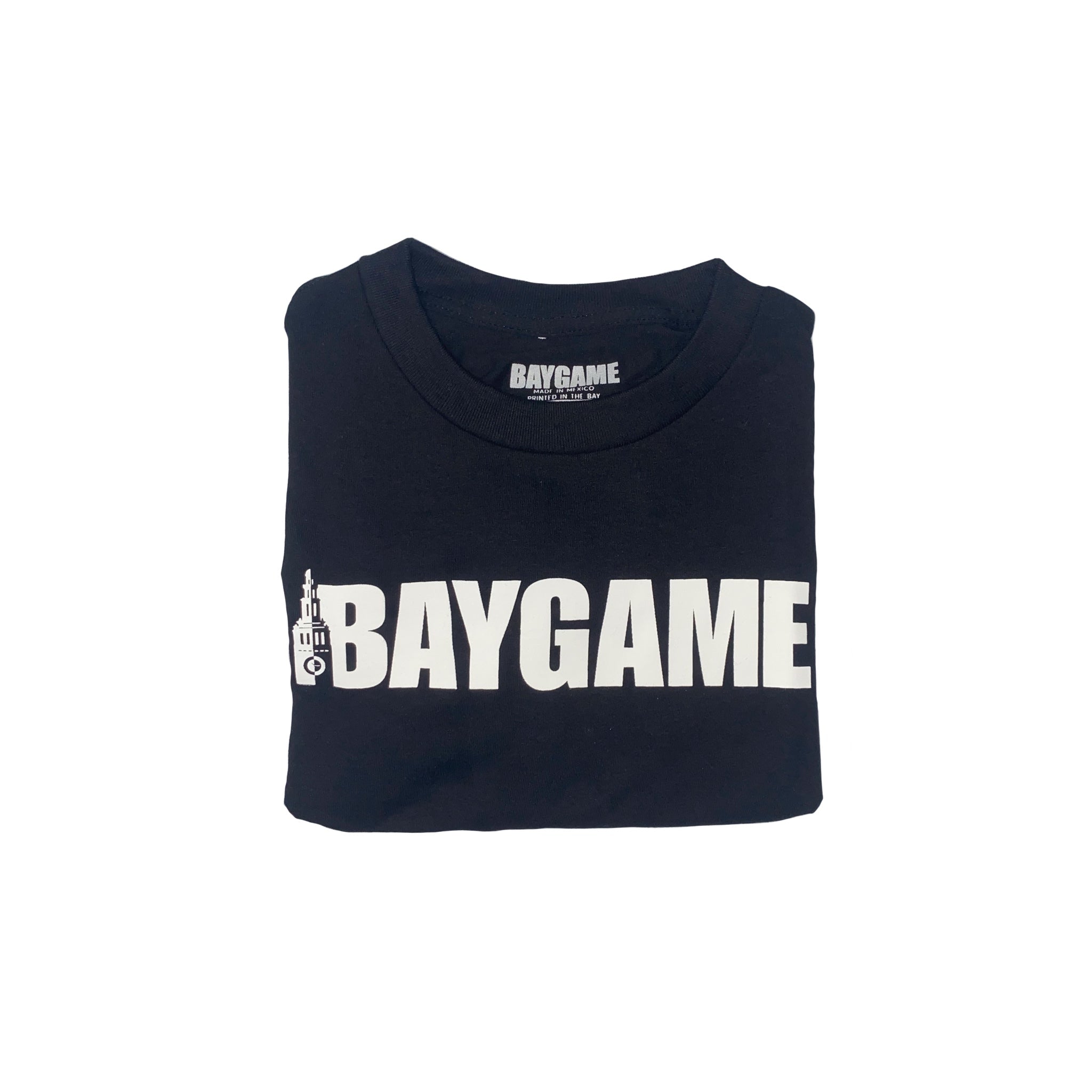 Baygame Classic Logo Tee Black
