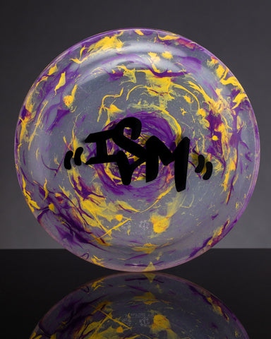 iSM Frisbee/Rolling Tray Yellow/Purple